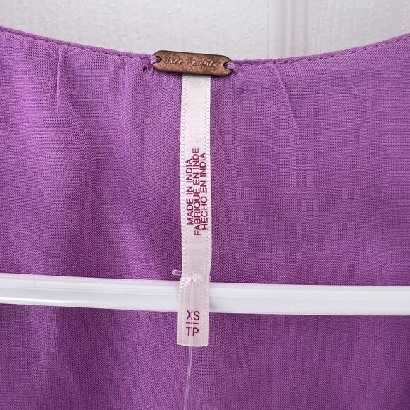 Free People Vintage Summer Midi Dress-Size XS - Picture 9 of 10